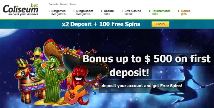 Coliseum Bet Casino Review