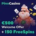 Pino Casino 150 free spins and €500 welcome bonus